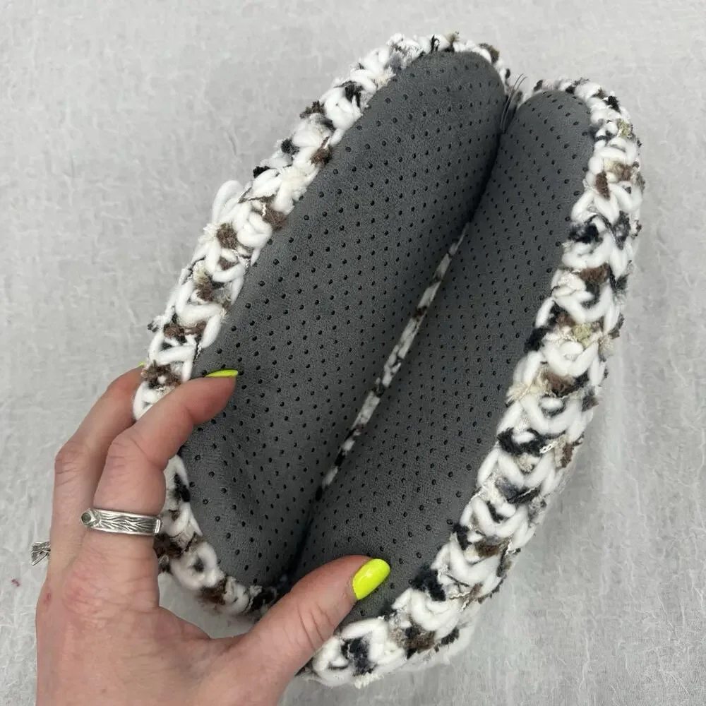 Northeast Outfitters Cozy Cabin Women's Chunky Space Dye Slippers L/XL Brown